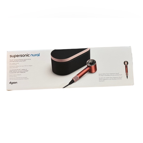 Dyson Supersonic Nural Hair Dryer (Strawberry Bronze/Blush Pink) NIB - Picture 4 of 8